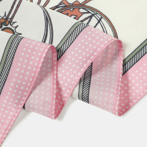 Bandana Pour Femme En Polyester À Motif De Calèche Vintage h5 Image4