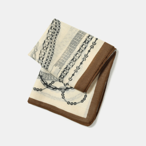 Bandana Pour Femme En Polyester À Rayures, Pois Et Fleurs Vintage h5 Image4