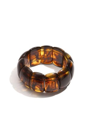 Bracelets En Acrylique, Forme Géométrique, Collection Simple Pour Le Quotidien, Bijoux Pour Femmes h5 Image2