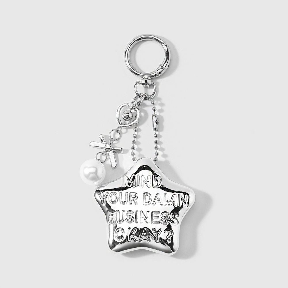 Porte-Clés En Alliage Simple Series Daily Heart Star Pour Notes/Instruments Image3