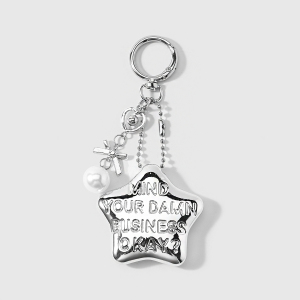 Porte-Clés En Alliage Simple Series Daily Heart Star Pour Notes/Instruments h5 Image3