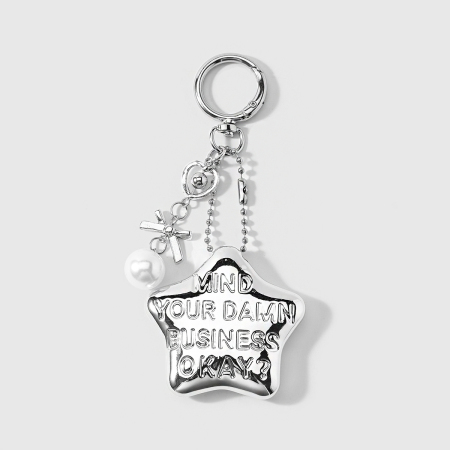 Porte-Clés En Alliage Simple Series Daily Heart Star Pour Notes/Instruments 2