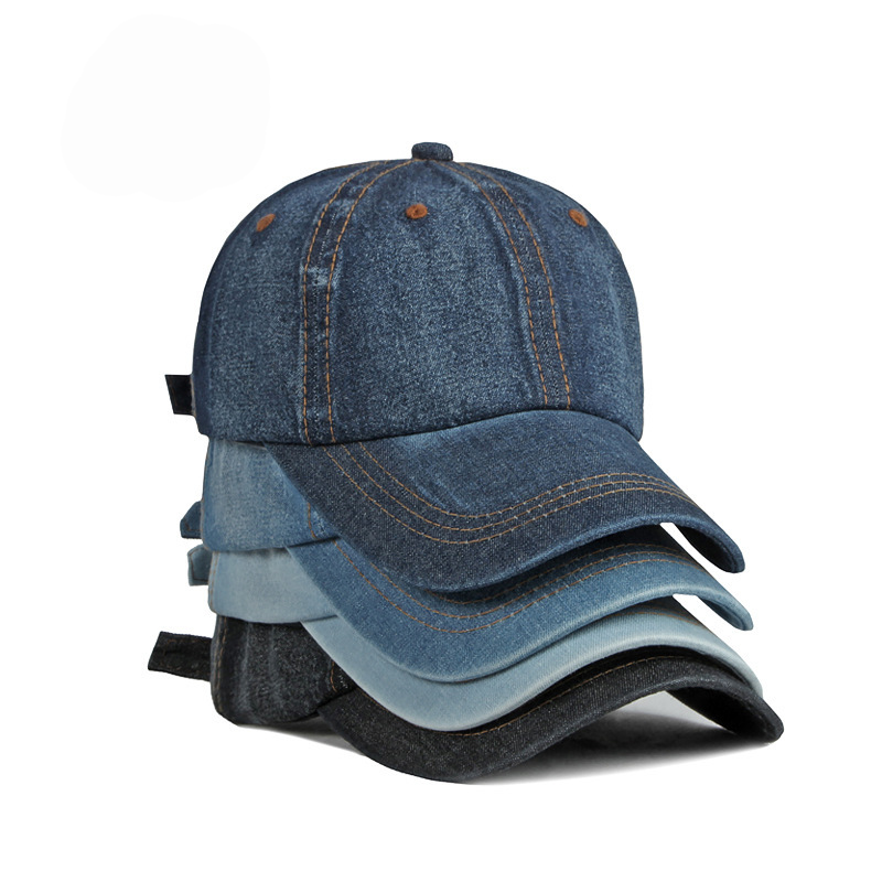 Casquette De Baseball Décontractée En Coton Uni Couleur Lettre De La Série Simple Image2