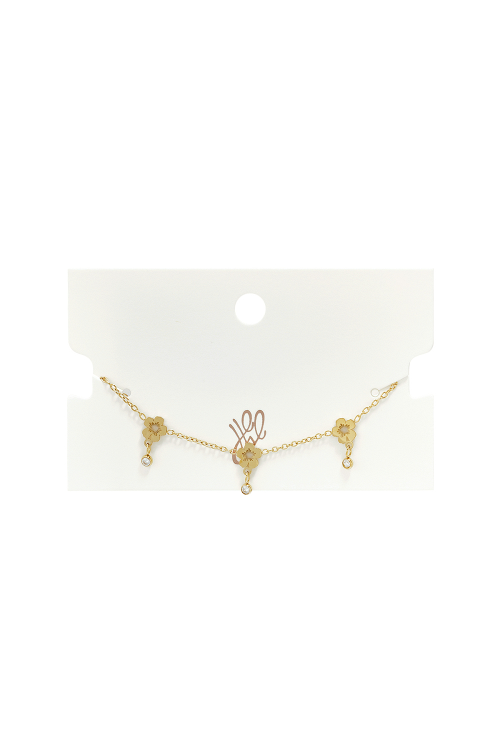 Bracelets À Breloques En Acier Inoxydable, Motif Floral, Collection Daily Simple, Bijoux Pour Femmes Image3
