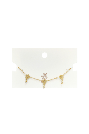 Bracelets À Breloques En Acier Inoxydable, Motif Floral, Collection Daily Simple, Bijoux Pour Femmes h5 Image3