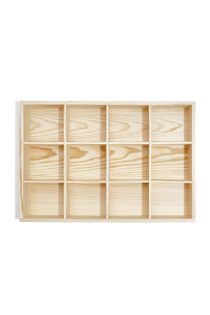 Accessoires Présentés En Bois Uni Simple Daily h5 