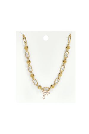 Colliers Pendentifs En Acier Inoxydable, Forme Géométrique, Collection Simple Pour Le Quotidien, Bijoux Pour Femmes h5 Image3