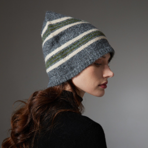 Bonnet Simple Series Daily Stripe En Laine Et Polyester h5 Image2