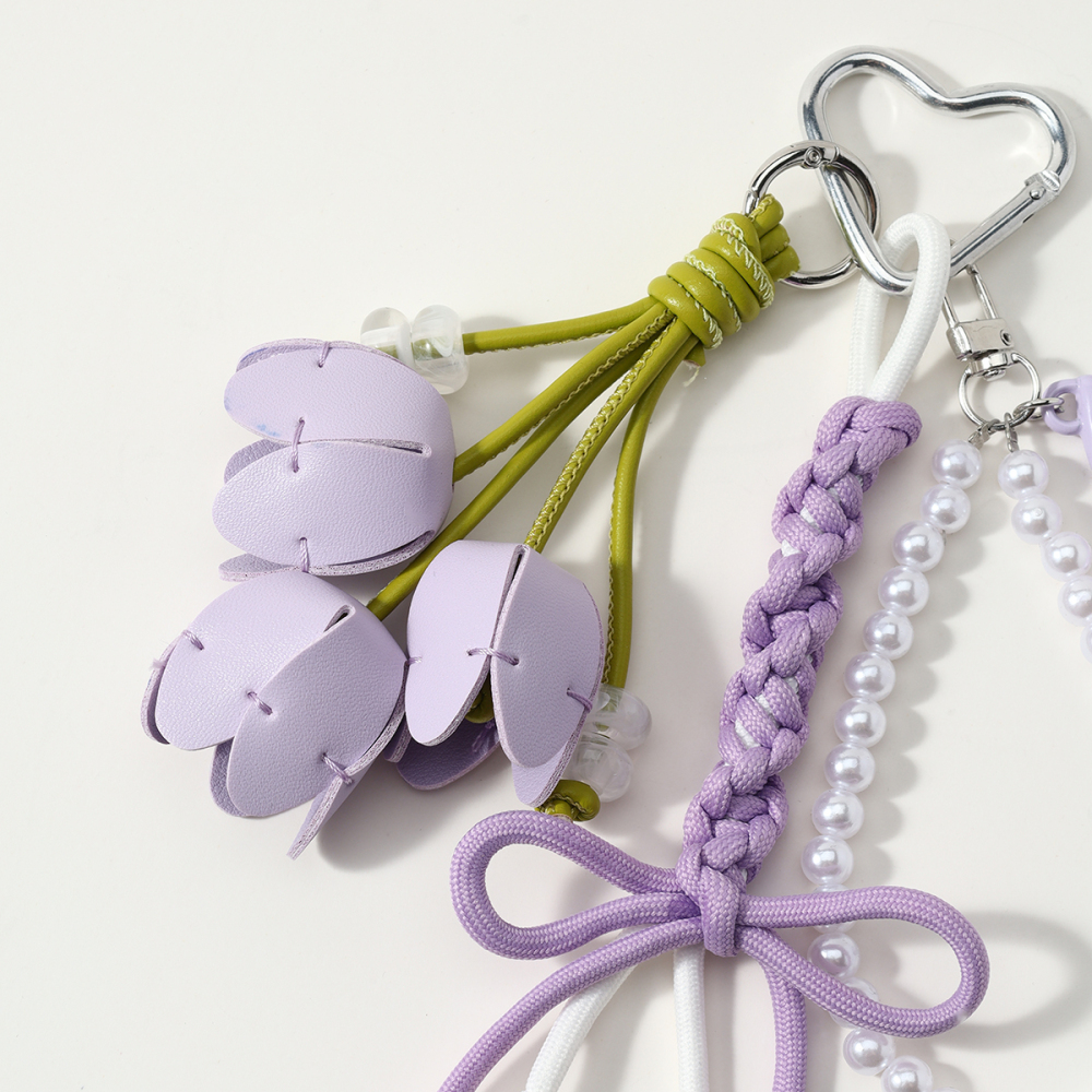 Breloques De Sac En Alliage Pour Notes/Instruments, Perles Florales Quotidiennes De La Série Simple Image5