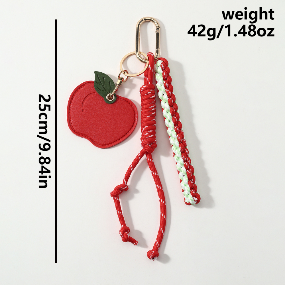 Breloques De Sac En Alliage Fraise Daily Fruit Twist De La Série Simple h5Image2