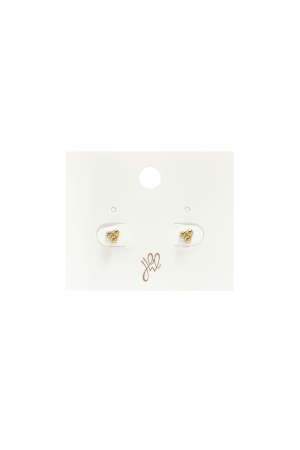 Boucles D'Oreilles Puces En Acier Inoxydable, Forme Géométrique, Collection Simple Pour Le Quotidien, Bijoux Pour Femmes h5 Image3