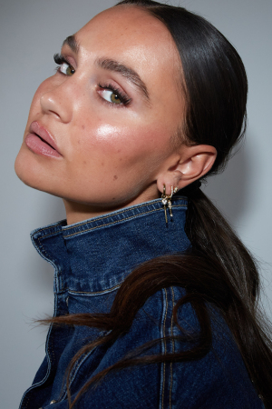 Boucles D'Oreilles En Acier Inoxydable, Style Cœur, Collection Daily Simple, Bijoux Pour Femmes h5 Image2
