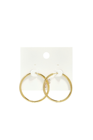 Boucles D'oreilles En Acier Inoxydable Créoles Petites h5 Image4