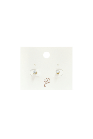 Boucles D'Oreilles Puces En Acier Inoxydable, Forme Géométrique, Collection Simple, Bijoux Pour Femmes h5 Image3