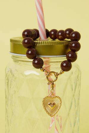 Bijoux Pour Femmes - Breloques En Forme De Cœur - Collection Décontractée Et Simple Pour Tous Les Jours h5 Image3