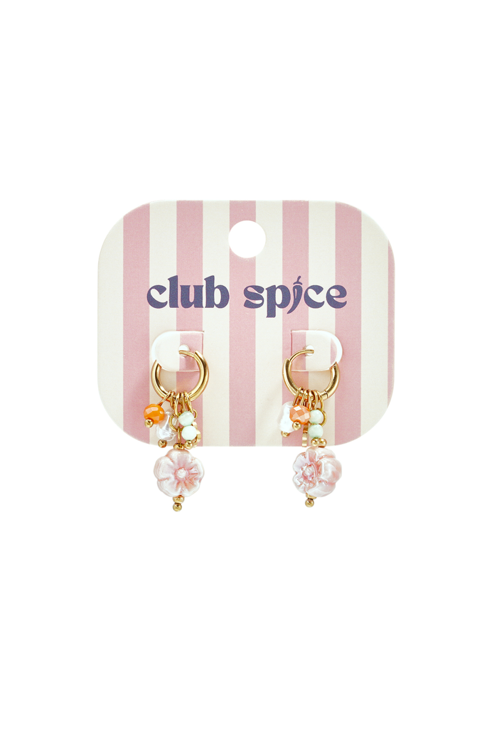 Boucles D'Oreilles En Perles D'Acier Inoxydable, Style Floral, Collection Simple Et Mignonne Pour Le Quotidien, Bijoux Pour Femmes h5Image2