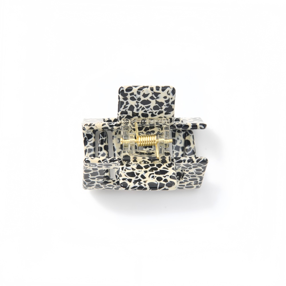 Pinces À Cheveux Simple Series Daily Leopard Print Mixte Color Acetate Hair Claws Image4