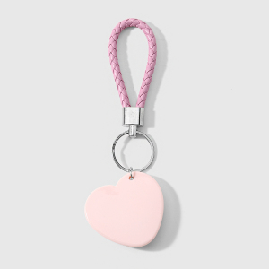 Porte-Clés Acrylique Simple Series Daily Heart, Motif Léopard Uni, Couleur Unie. h5 Image7