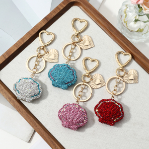 Porte-Clés Luxueux Daily Heart En Alliage De Coquillage, Style Océanique, Collection Daily Heart h5 Image3