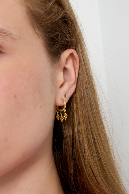 Boucles D'Oreilles Pendantes En Acier Inoxydable, Forme Géométrique, Collection Simple Pour Tous Les Jours, Bijoux Pour Femmes 2