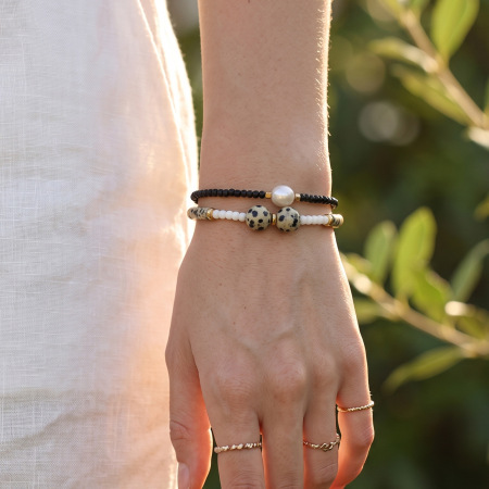 Bracelets De Perles Pour Femmes En Pierre Naturelle Et Cristal