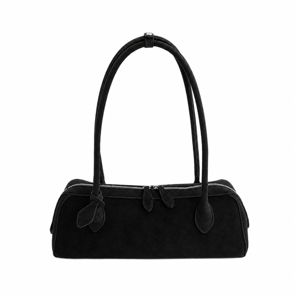 Sacs Bandoulière Femme En Daim Uni Duveteux Style Décontracté h5Image2