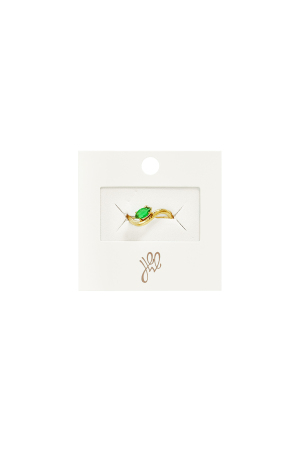 Bague Minimaliste En Acier Inoxydable, Forme Elliptique, Collection Simple Et Décontractée Pour Femme. h5 Image3