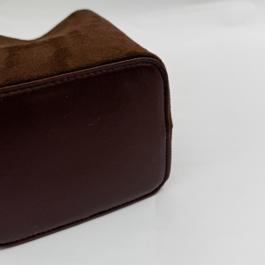 Sac Seau Pour Femme En Daim Tissé, Style Décontracté, Couleur Unie h5 Image6