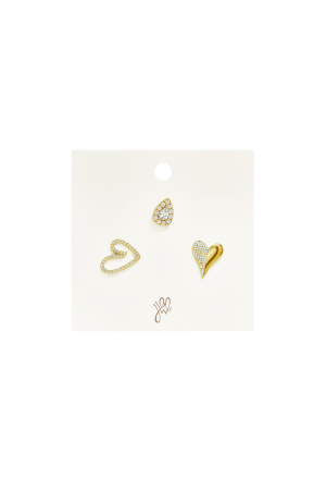 Broches En Forme De Cœur, Simples, En Acier Inoxydable, Accessoires Du Quotidien h5 Image6