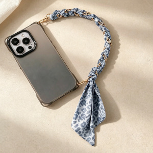 Chaîne De Téléphone Simple Series Retro Leopard Print En Polyester Tissé h5 Image2