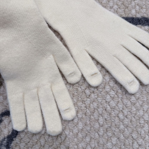 Gants Simple Series Daily Heart Couleur Unie En Laine Et Polyester Mélangés h5 Image4
