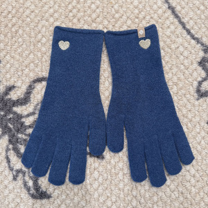 Gants Simple Series Daily Heart Couleur Unie En Laine Et Polyester Mélangés h5 Image3
