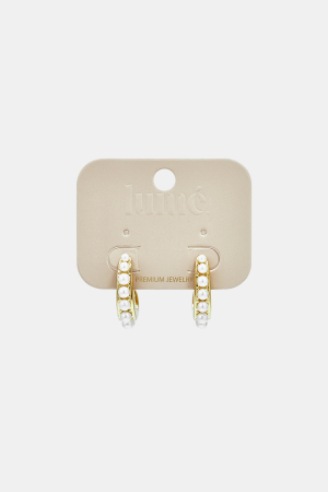 Boucles D'Oreilles Créoles En Acier Inoxydable, Forme Irrégulière, Collection Simple Daily Simple, Bijoux Pour Femmes h5 Image3
