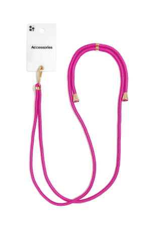 Chaîne De Téléphone Unie En Polyester Simple, Accessoire Du Quotidien h5 Image3