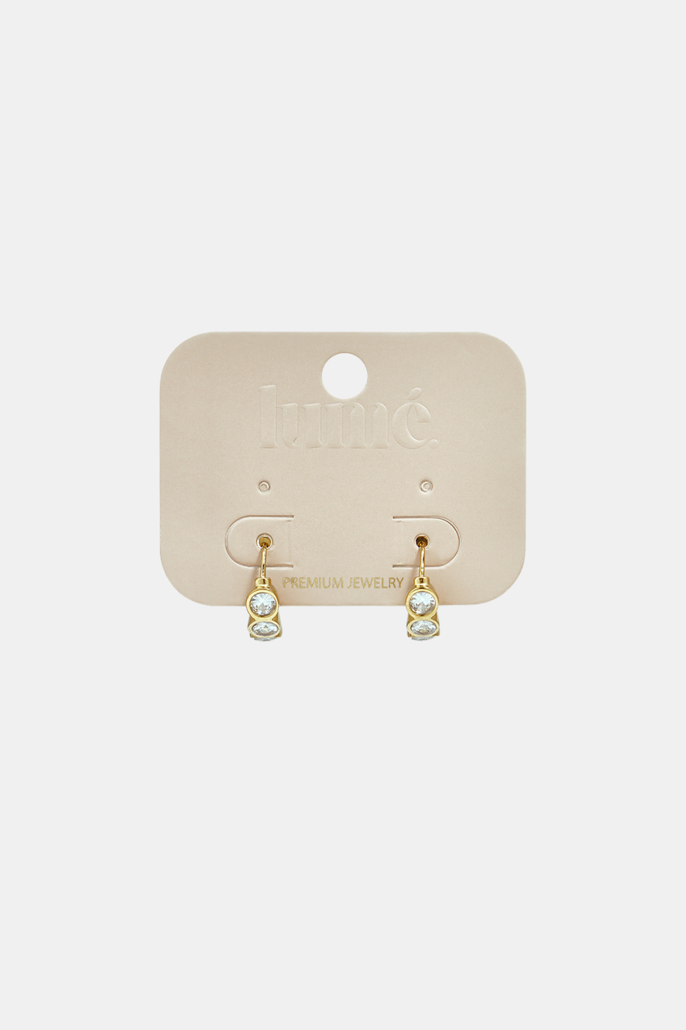 Boucles D'Oreilles Créoles En Acier Inoxydable, Style Simple Et Quotidien, Collection De Bijoux Pour Femmes Image3