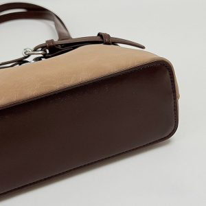 Sacs À Bandoulière Femme En Pu Uni, Style Décontracté, Avec Détails Métalliques h5 Image5
