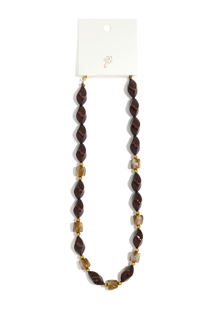 Colliers De Perles Acryliques De Forme Irrégulière, Collection Simple Daily Simple, Bijoux Pour Femmes h5 Image4