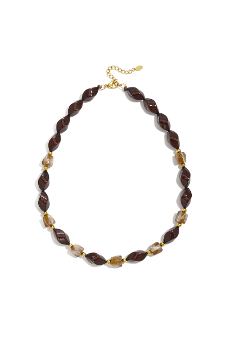 Colliers De Perles Acryliques De Forme Irrégulière, Collection Simple Daily Simple, Bijoux Pour Femmes