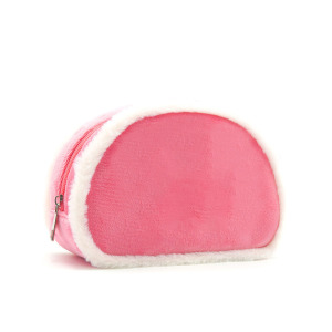 Trousses À Maquillage Simple Series Daily Couleur Unie En Imitation Fourrure h5 