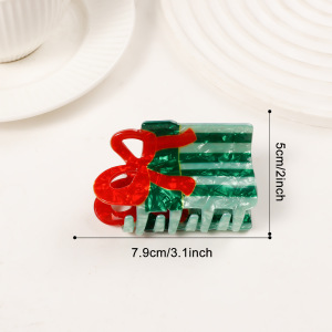 Pinces À Cheveux En Pvc De Noël Mignonnes Et Mignonnes De La Série Simple h5 