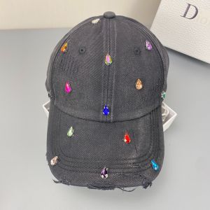 Casquette De Baseball Rétro En Coton Uni De La Série Luxueuse h5 
