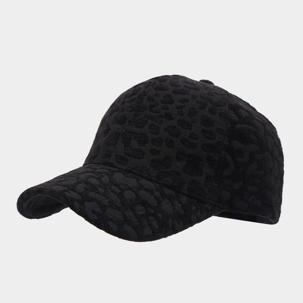 Casquette De Baseball Rétro Imprimé Léopard En Polyester De La Série Simple