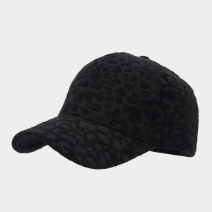 Casquette De Baseball Rétro Imprimé Léopard En Polyester De La Série Simple h5