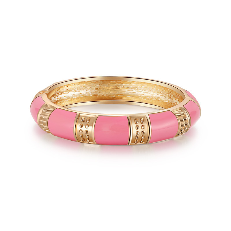 Bracelets Pour Femmes En Alliage Émaillé 