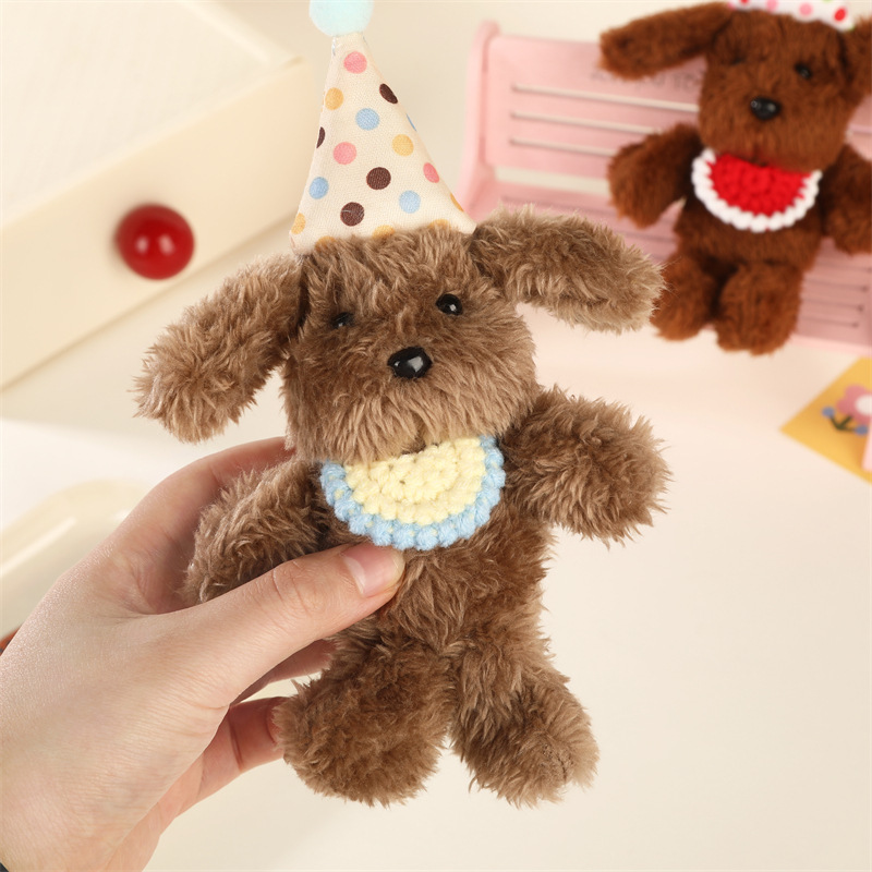 Porte-Clés De Sac En Peluche Chien Mignon Image3