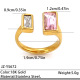 Or 18 carats dans le four