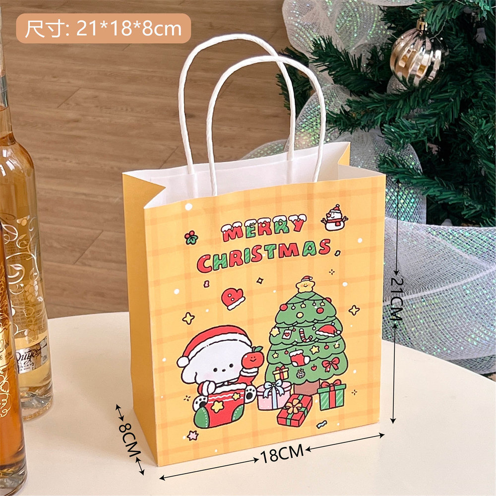Jolis Sacs En Papier De Noël