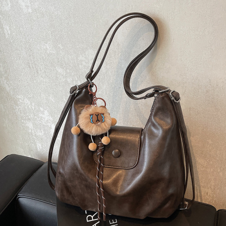 Sacs À Bandoulière Carrés Pour Femmes, Style Décontracté, Couleur Unie, En Pu 2