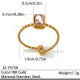 Or 18 carats dans le four 