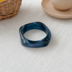 Bracelets Pour Femmes En Résine À Dégradé De Couleurs Simples h5 